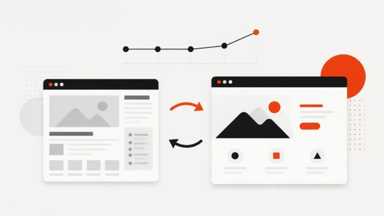 Illustration for the article: How to Redesign Your Website Without Losing Google Rankings