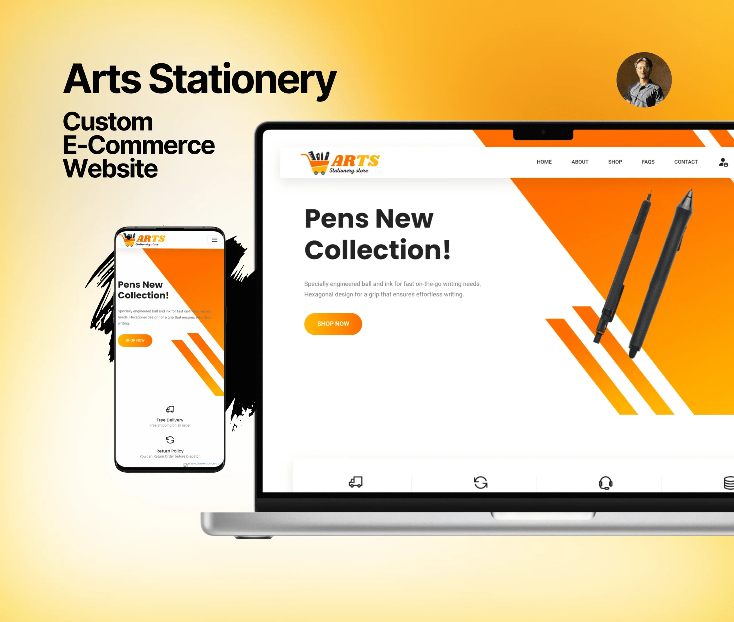Arts Stationery: Online store for stationery