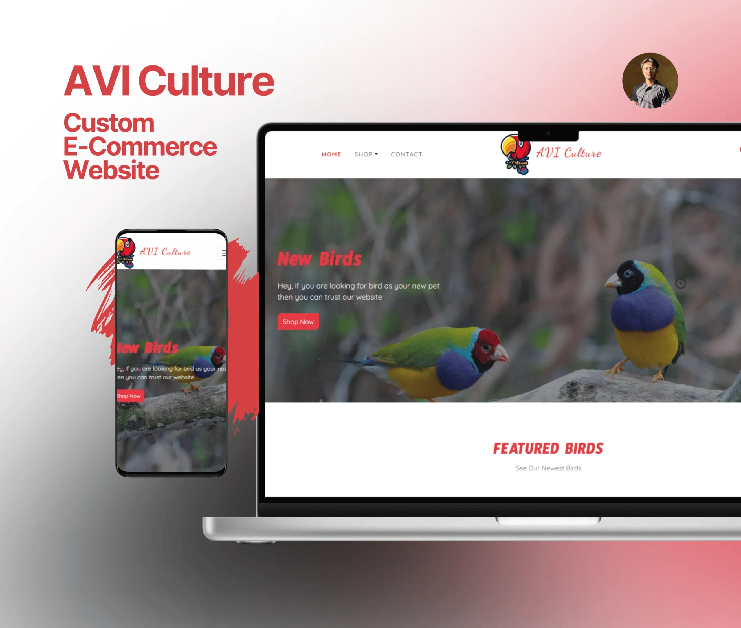 Aviary: Online store for bird supplies