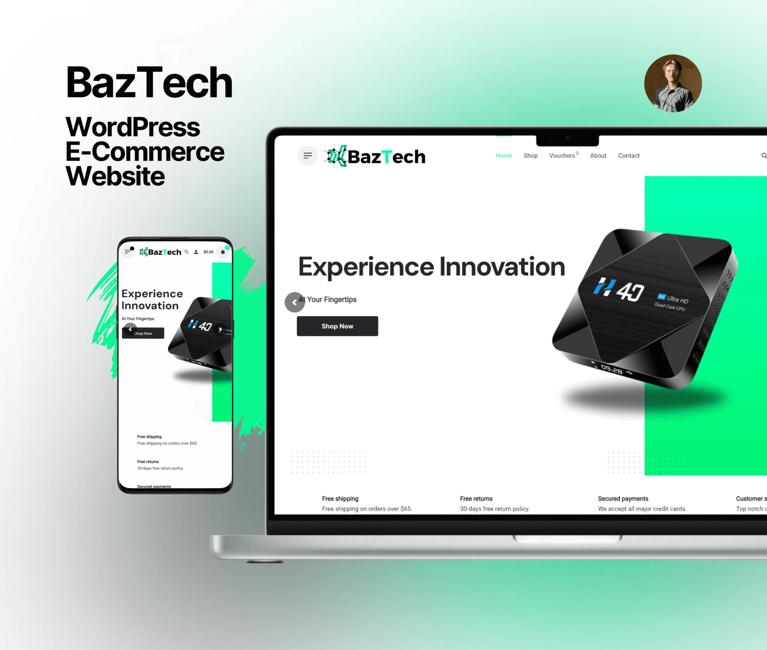 BazTech: Online store for tech accessories